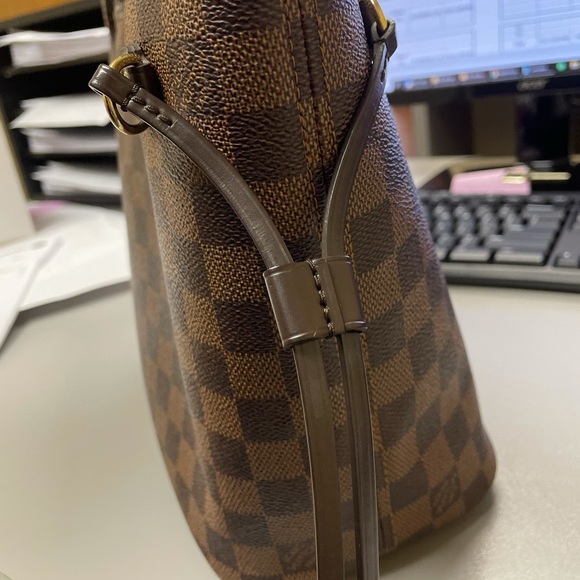 LOUIS VUITTON Neverfull PM Damier Ebene Authentic - Picture 11 of 16